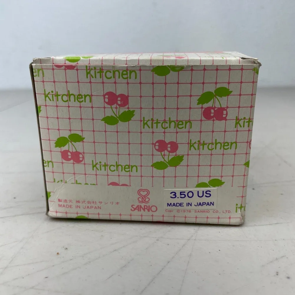Vintage Sanrio Small People‎ Mug Dream Set Kitchen Tea Cup 1976 Japan Box New